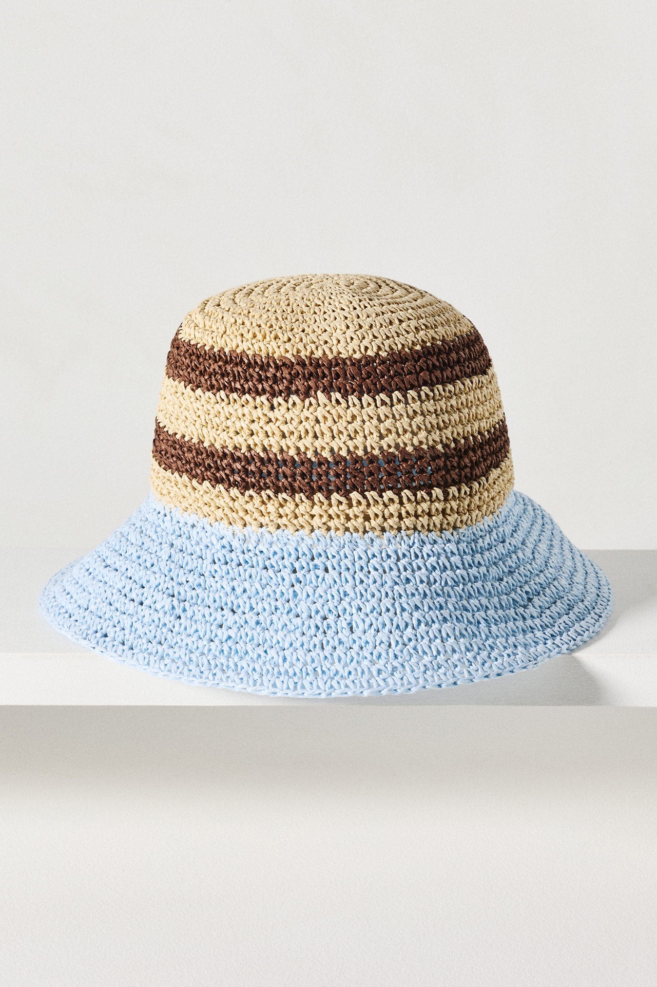 Straw Bucket Hat