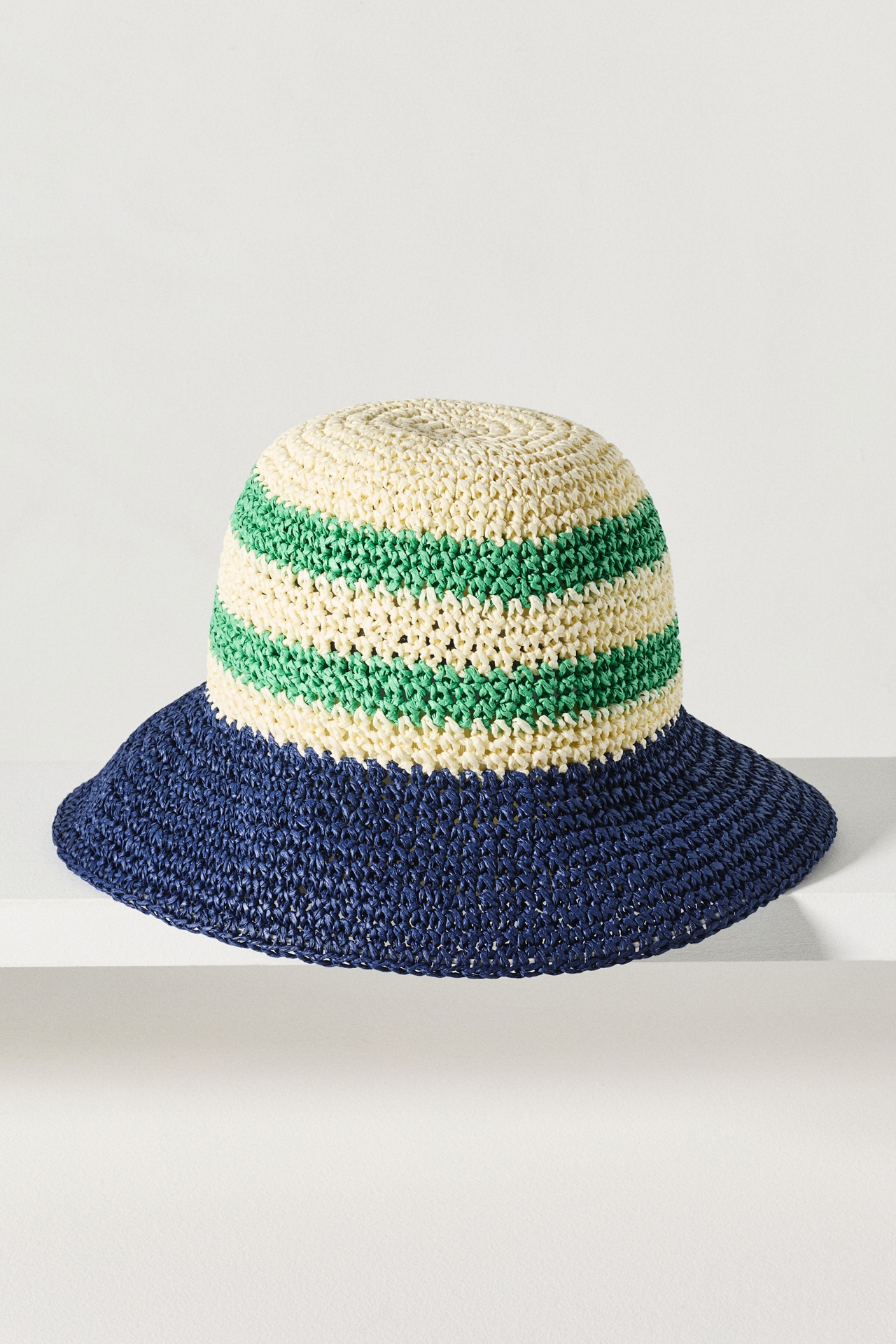 Straw Bucket Hat