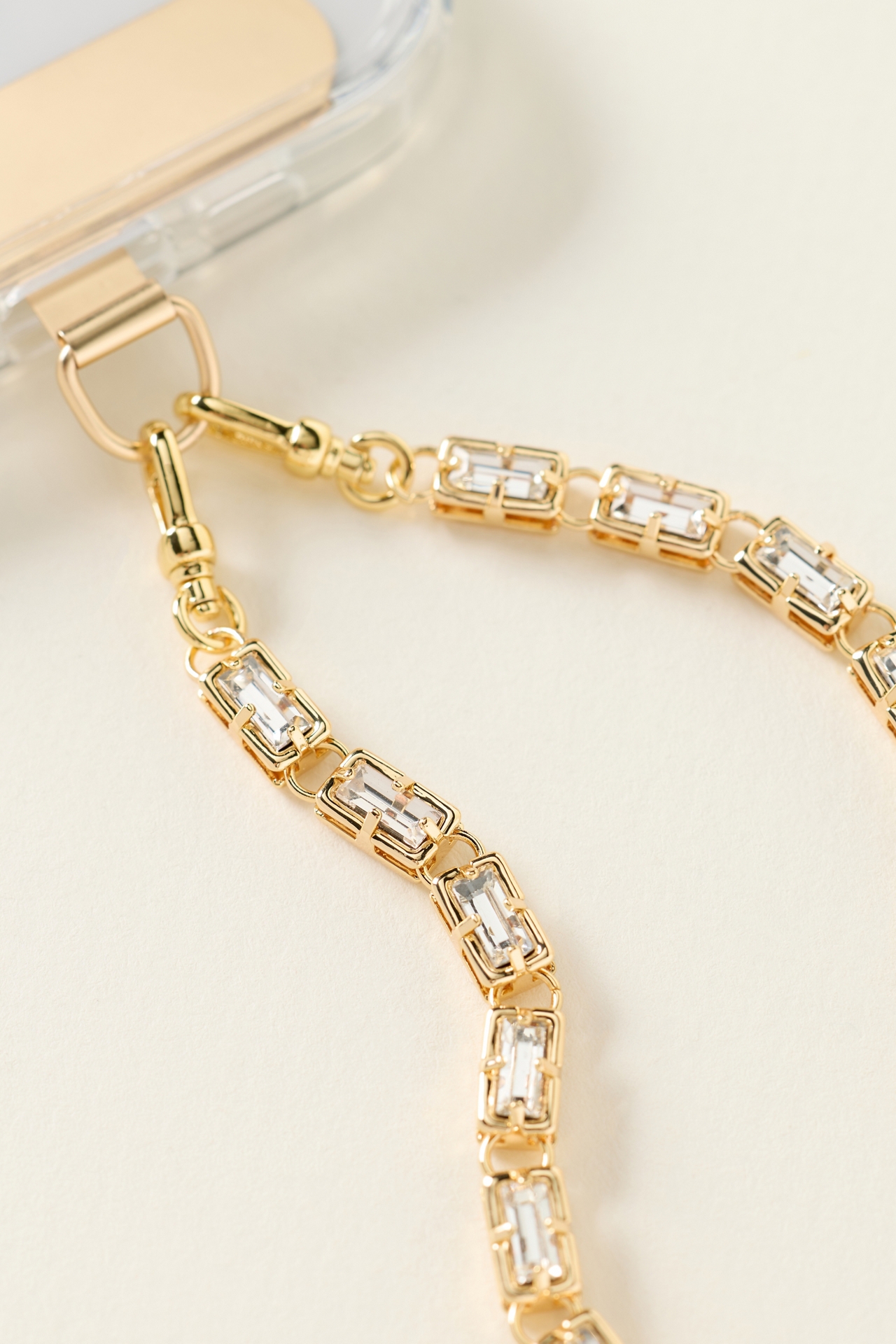 By Anthropologie Crystal Phone Chain