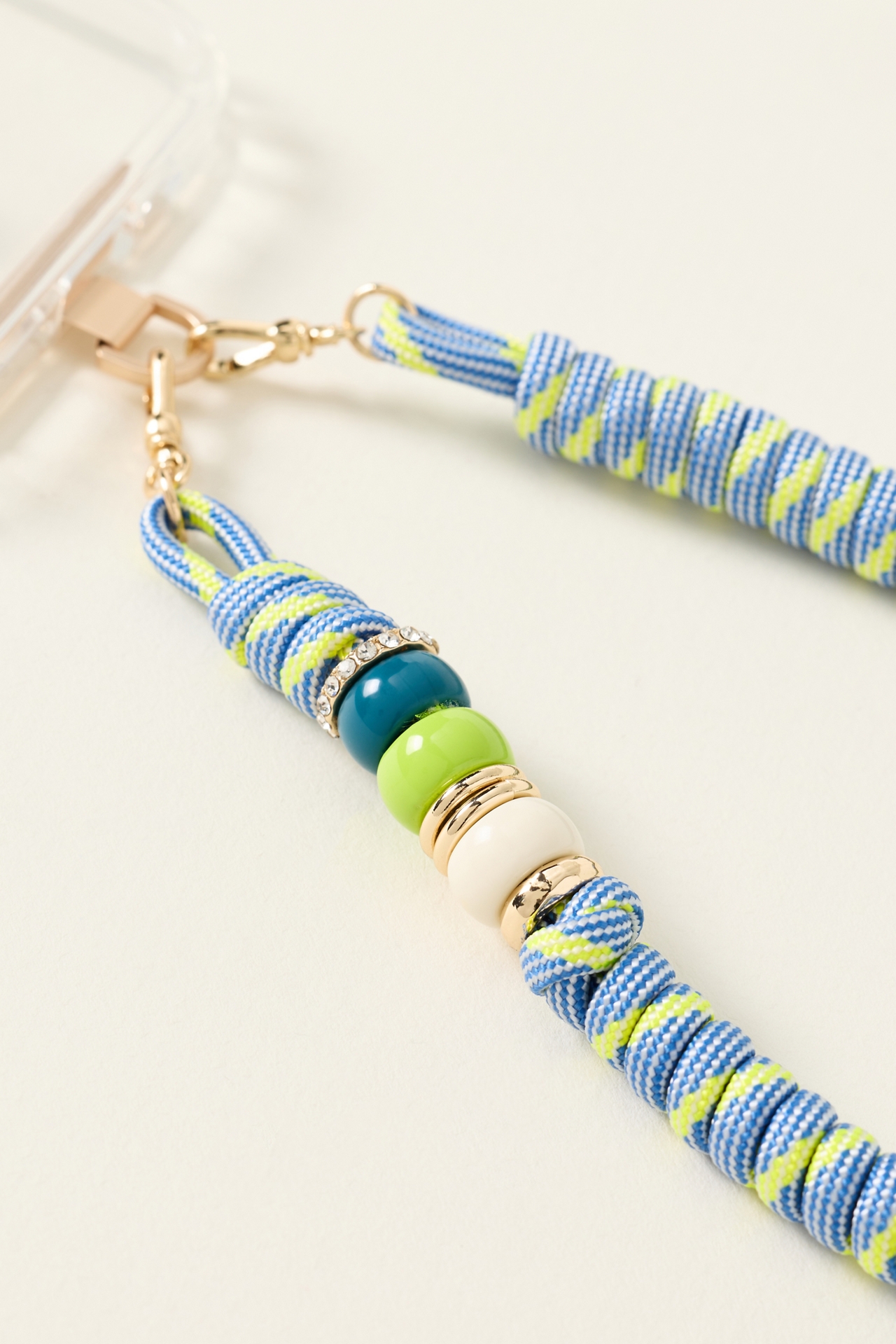 By Anthropologie Woven Cord Phone Chain