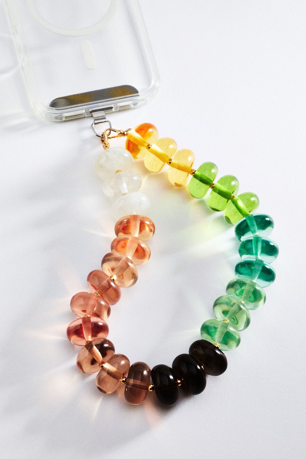 Gradient Beaded Phone Chain