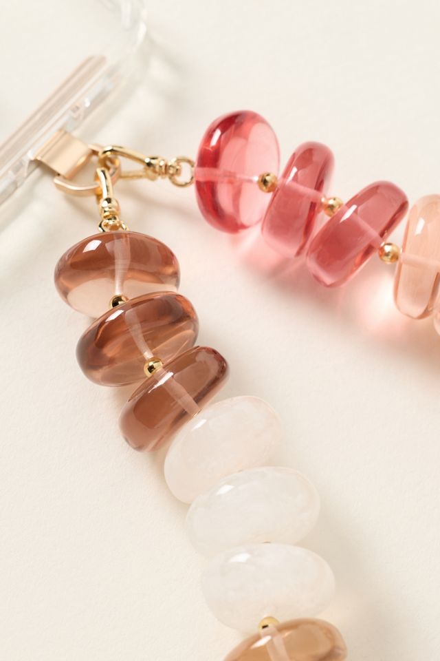 By Anthropologie Gradient Beaded Phone Chain #1