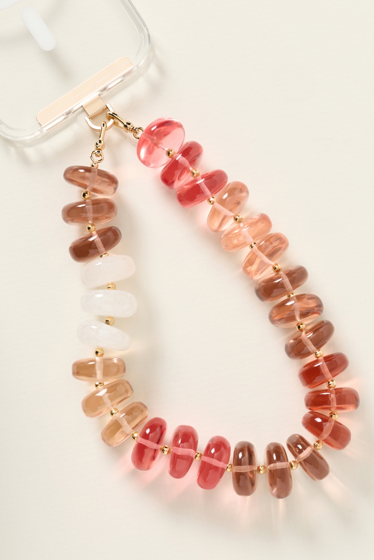 By Anthropologie Gradient Beaded Phone Chain