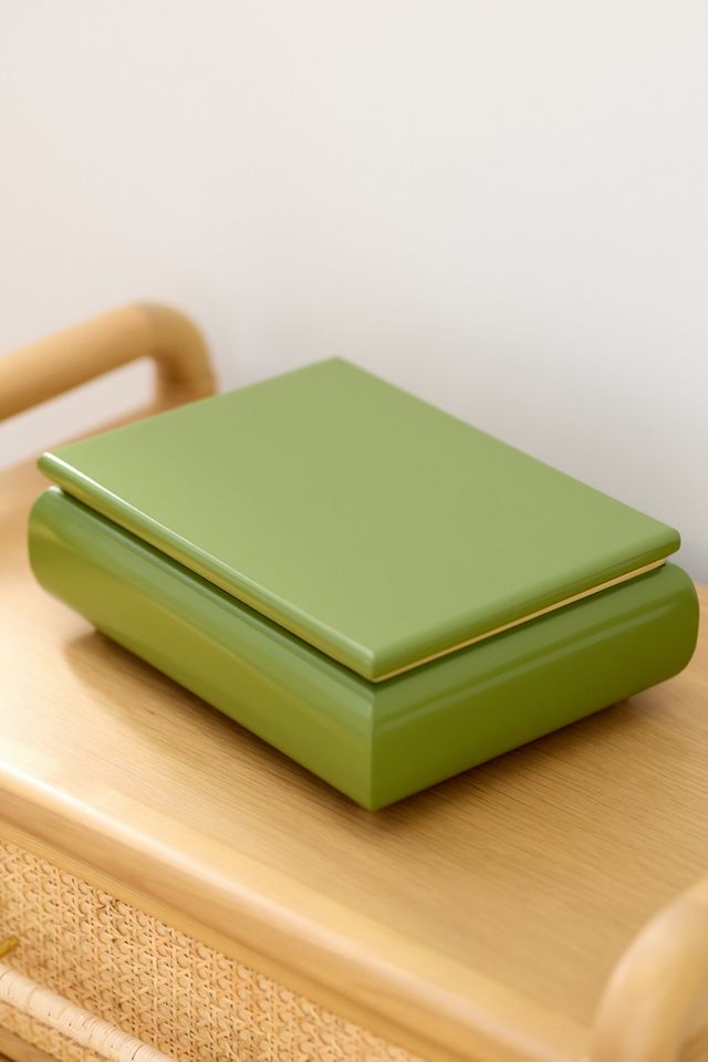 Mulberry Lacquered Jewelry Box #1