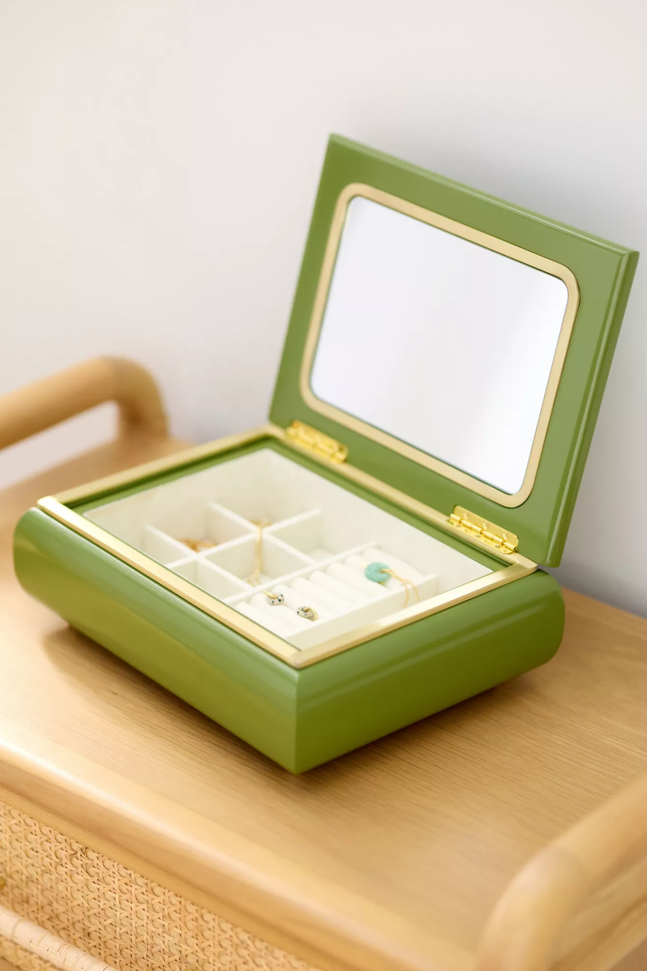 Mulberry Lacquered Jewelry Box