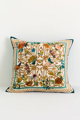 Maeve Velvet Floral Pillows