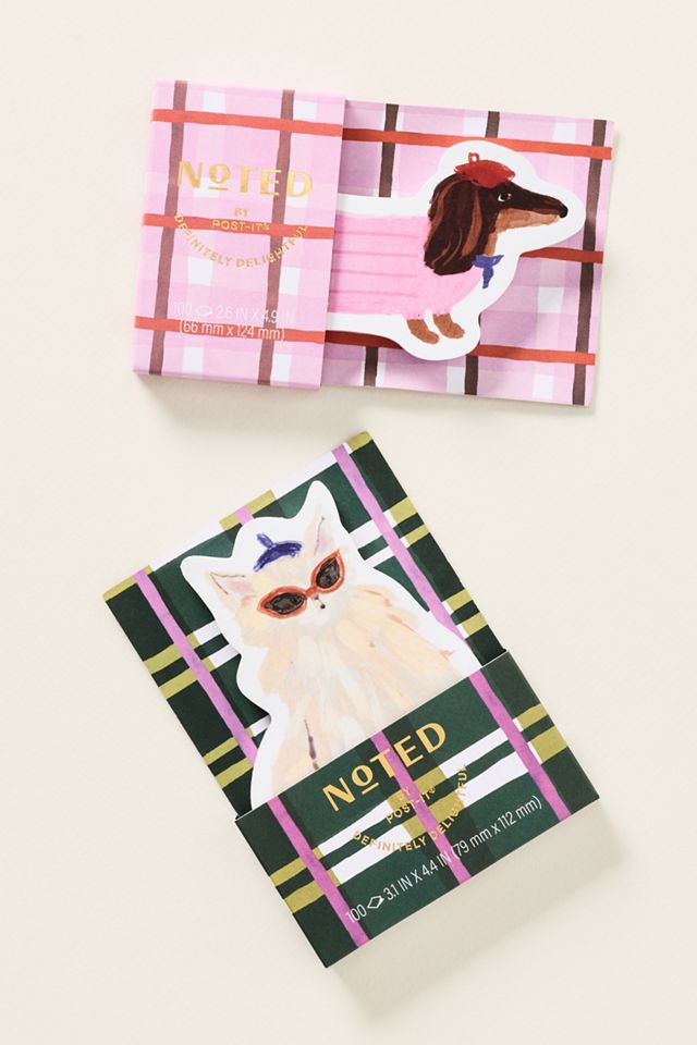 Anthropologie x 3M Le Chie et Le Chat Sticky Notes Set #1