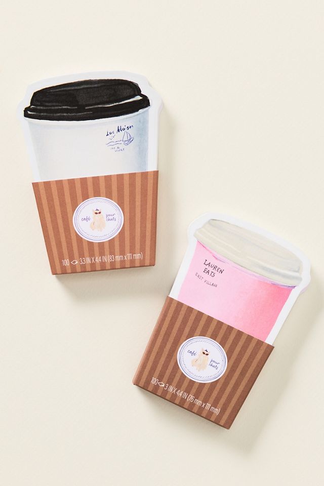 Anthropologie x 3M Le Cafe Sticky Notes Set #1