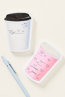 Anthropologie x 3M Le Cafe Sticky Notes Set