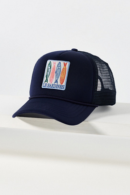 Anthropologie Malibu Farms Coney Island Picnic Corduroy Trucker Hat | NWT Coney Island Picnic Corduroy Trucker Hat | Anthropologie UK main image 3