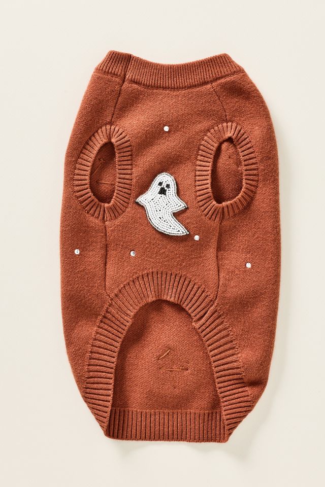 Beaded Icon Halloween Pet Sweater #2
