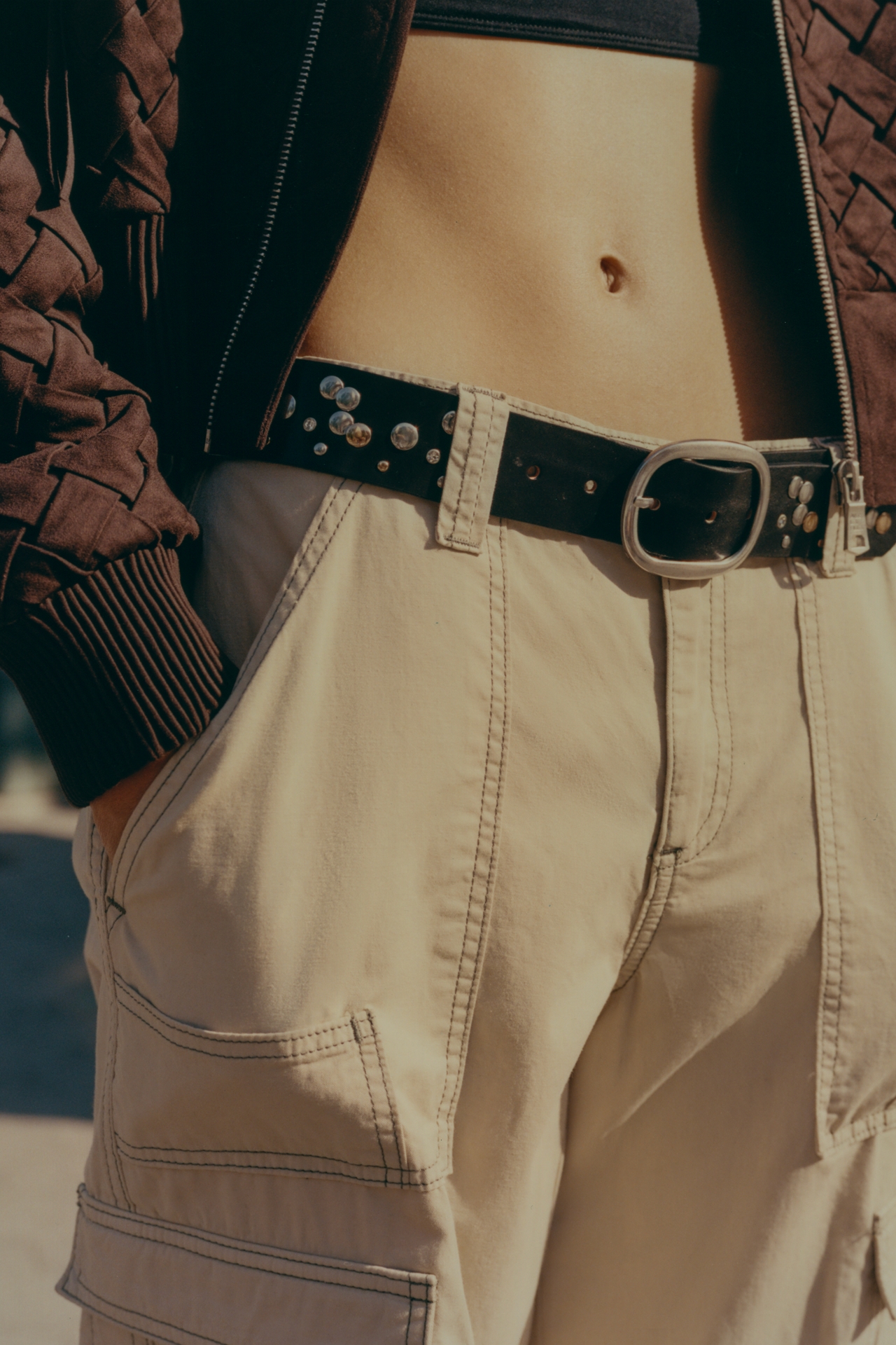Cluster Studded Belt