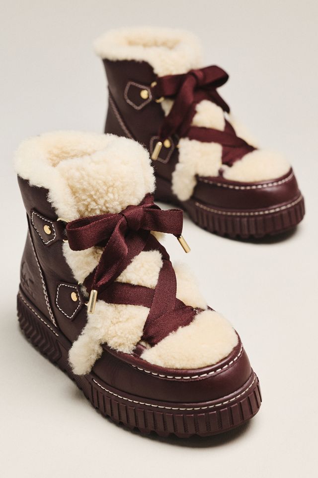 SOREL Ona Ave Alpine Faux Fur Sneakers #1