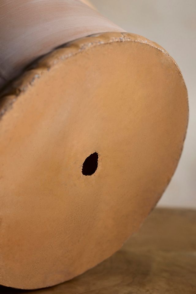 Concrete Pie Crust Planter #4