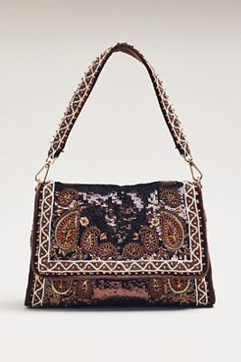 Audra Beaded Shoulder Bag