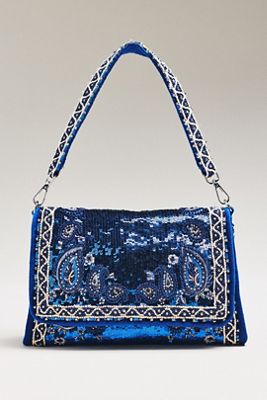 Bolso de Hombro con Cuentas Audra