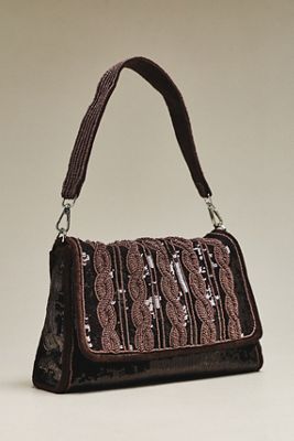 Audra Beaded Shoulder Bag
