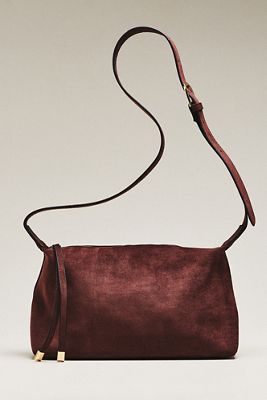 Bolso de Hombro Holgado de Ante Sintético By Anthropologie