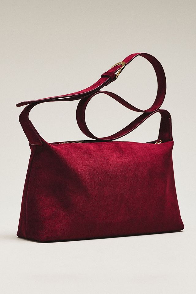 By Anthropologie Faux-Suede Slouchy Shoulder Bag #1