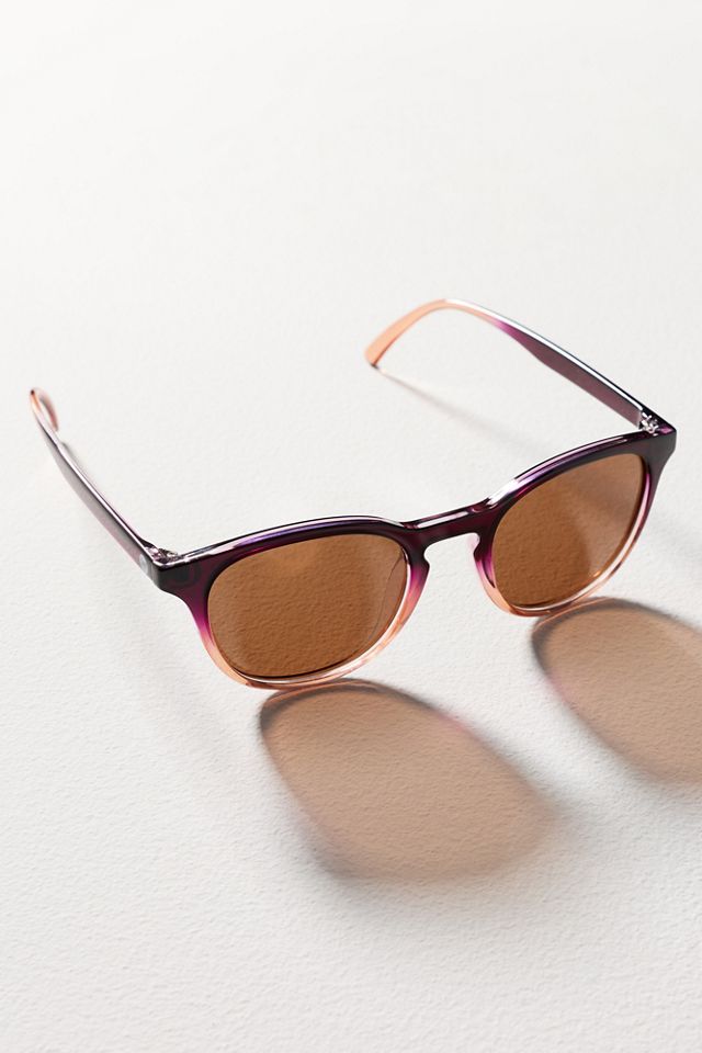 Sunski Yuba Polarized Circle Sunglasses | Anthropologie