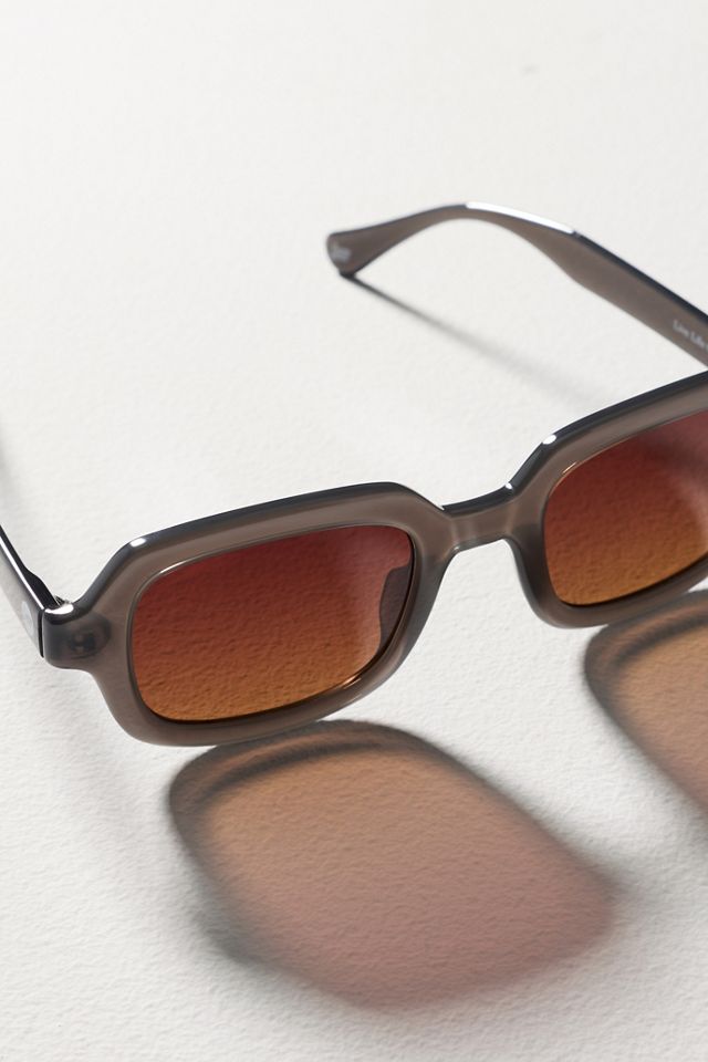 Sunski Lago Rectangle Sunglasses | Anthropologie