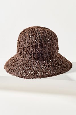 Crochet Bucket Hat | Anthropologie display picture 2