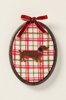 Tartan Animal Cross Stitch Kit