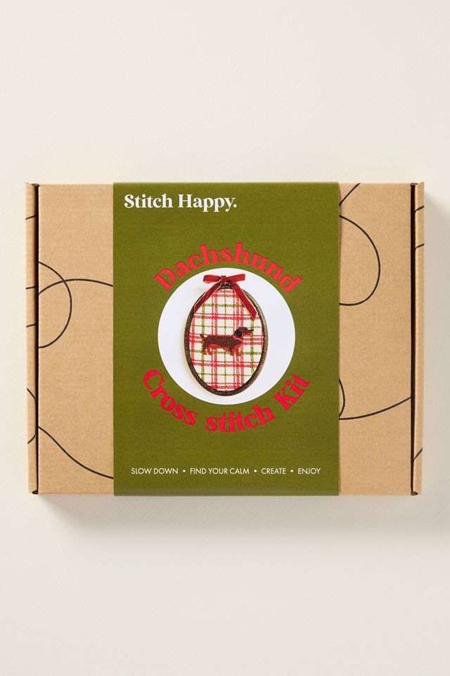 Tartan Animal Cross Stitch Kit #2