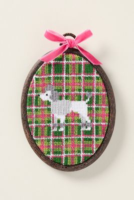 Tartan Animal Cross Stitch Kit