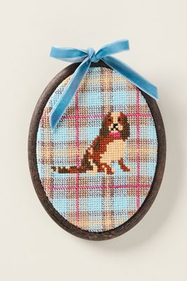 Tartan Animal Cross Stitch Kit