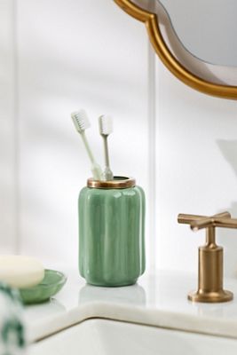Eloise Scallop Glass Bath Tumbler