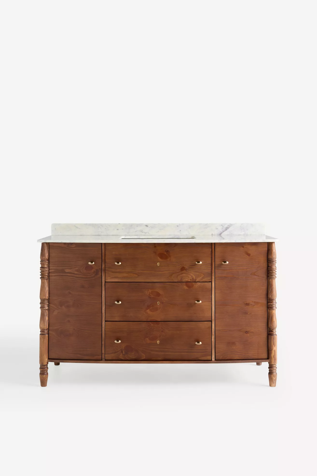 Spindle Single-Wide Bathroom Vanity - thumbnail 3