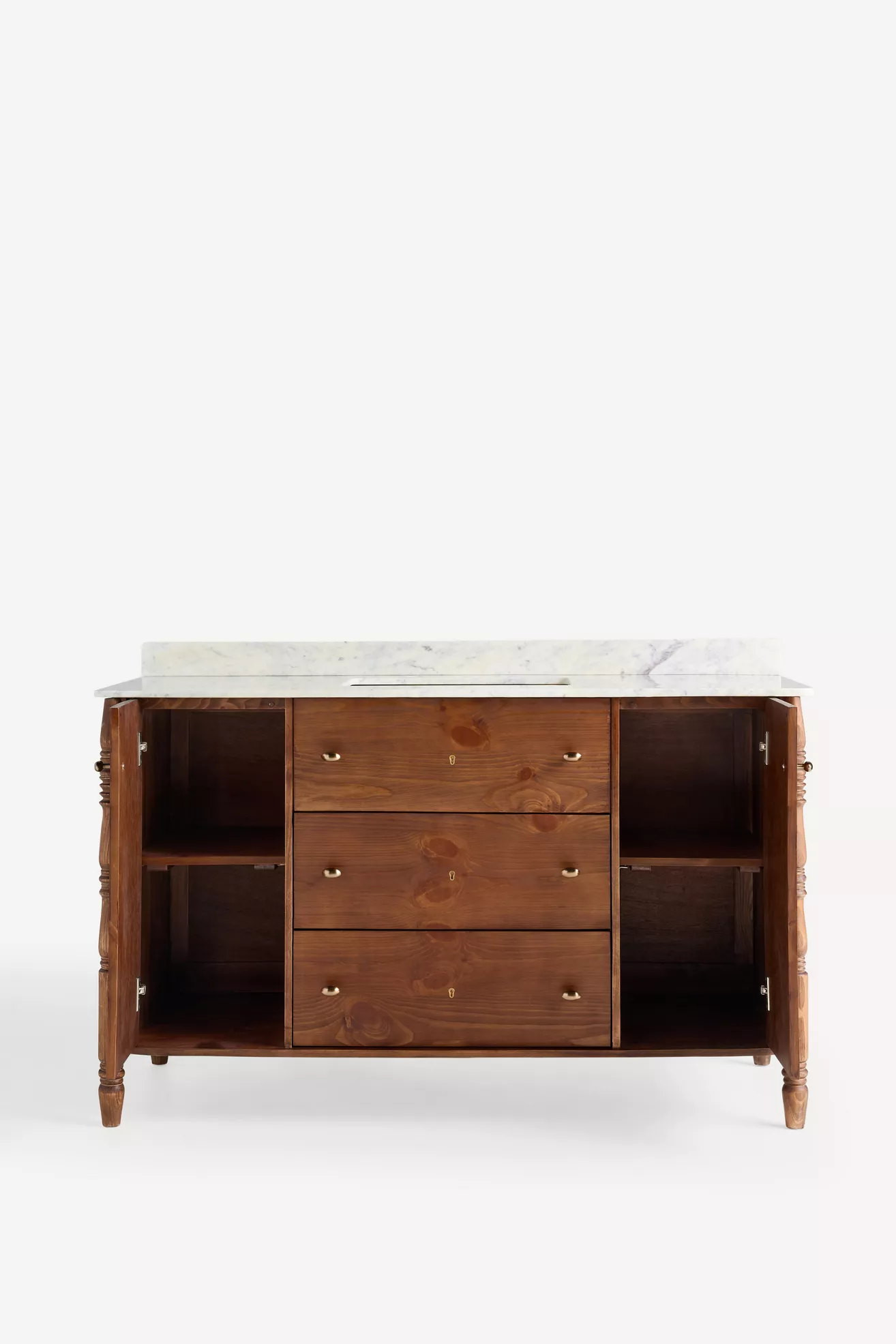 Spindle Single-Wide Bathroom Vanity - thumbnail 7