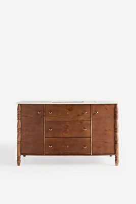 Spindle Single-Wide Bathroom Vanity