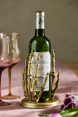 Skeleton Hand Bottle Holder