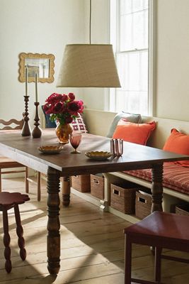 Spindle Extendable Dining Table