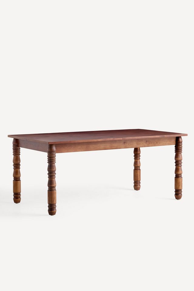 Spindle Extendable Dining Table #1