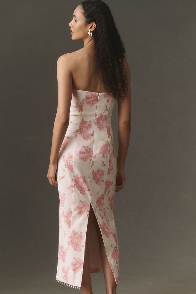 BHLDN Deco Column Midi Dress #1