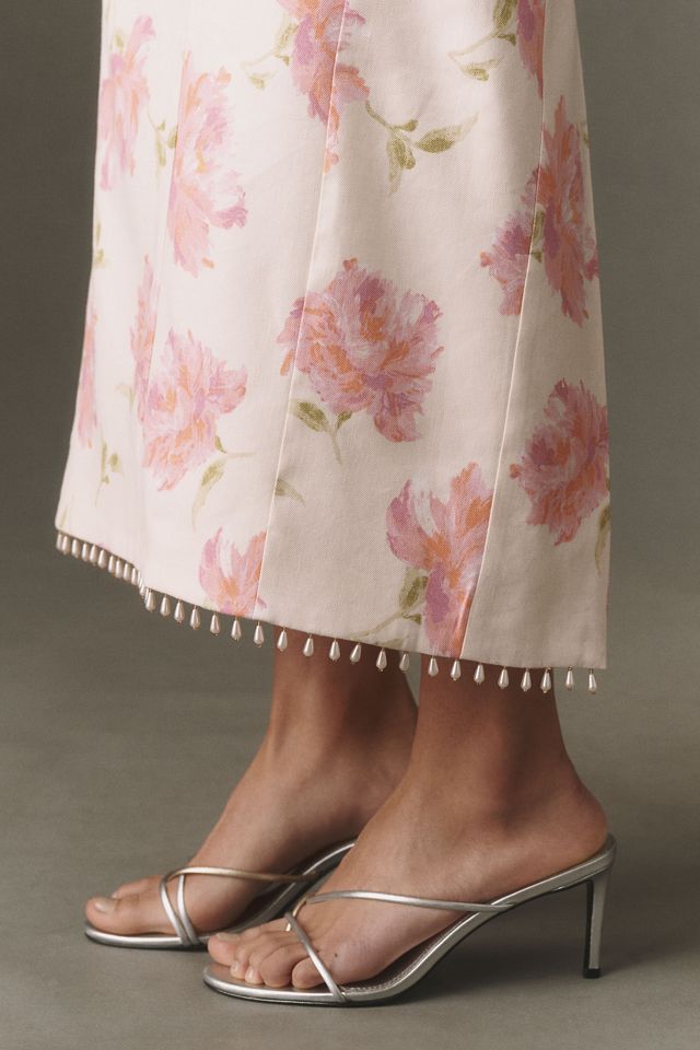 BHLDN Deco Column Midi Dress #3