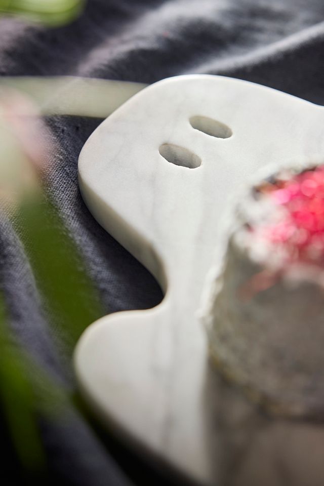 Ghost Marble Serving Board #1