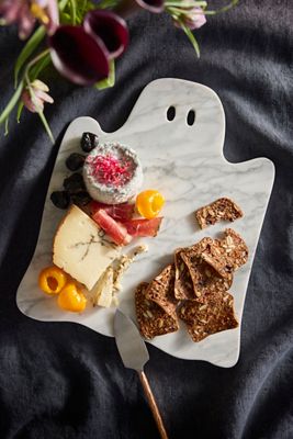 Ghost Marble Serving Board