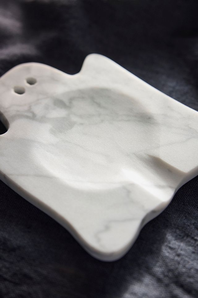 Marble Ghost Spoon Rest #1