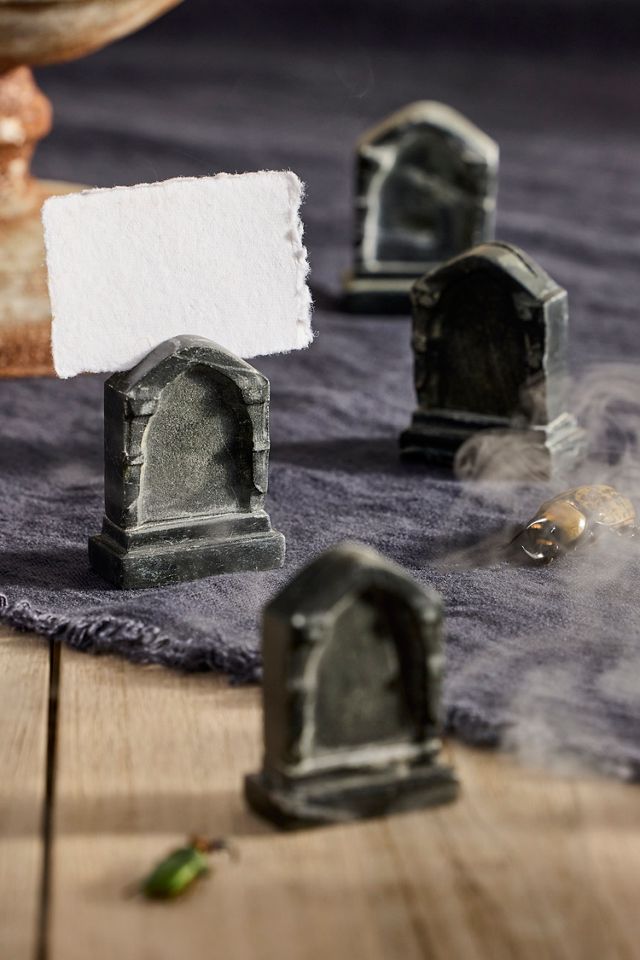 Marble Tombstone Place Card Holders, Set of 4 #2