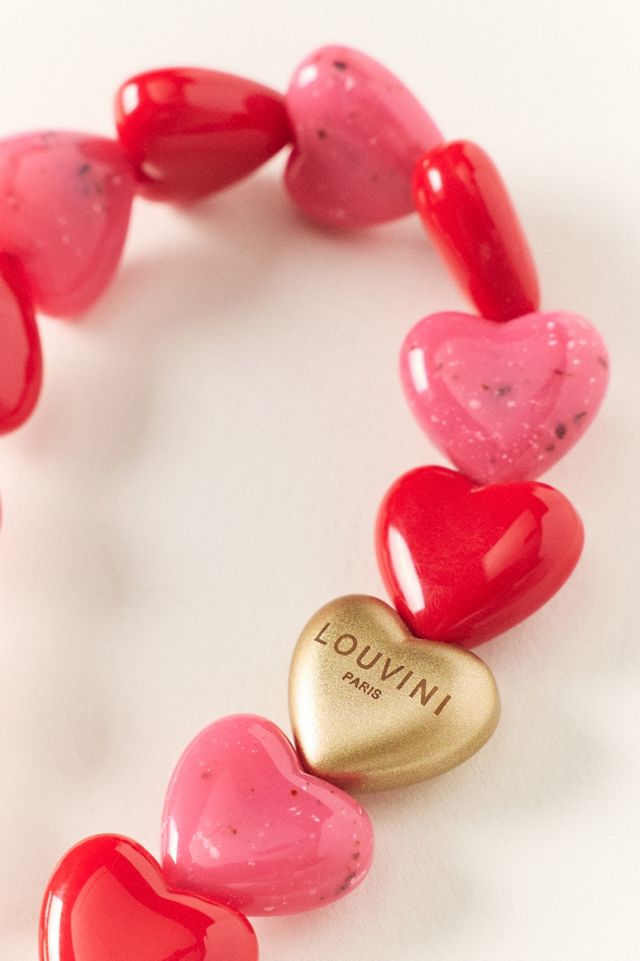 LOUVINI PETIT CUORE　RAINBOW Louvini Paris Petit Cuore Heart Phone Chain | Anthropologie