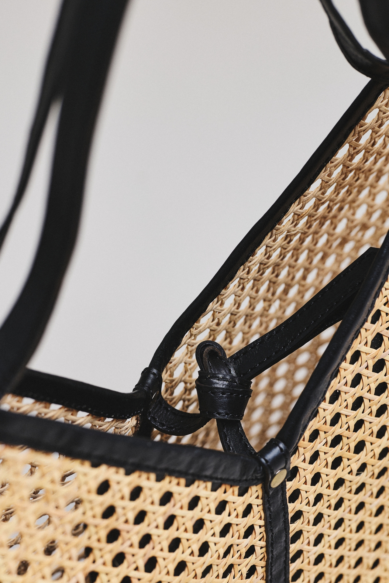 Jelavu Ophelia Handwoven Cane Tote Bag