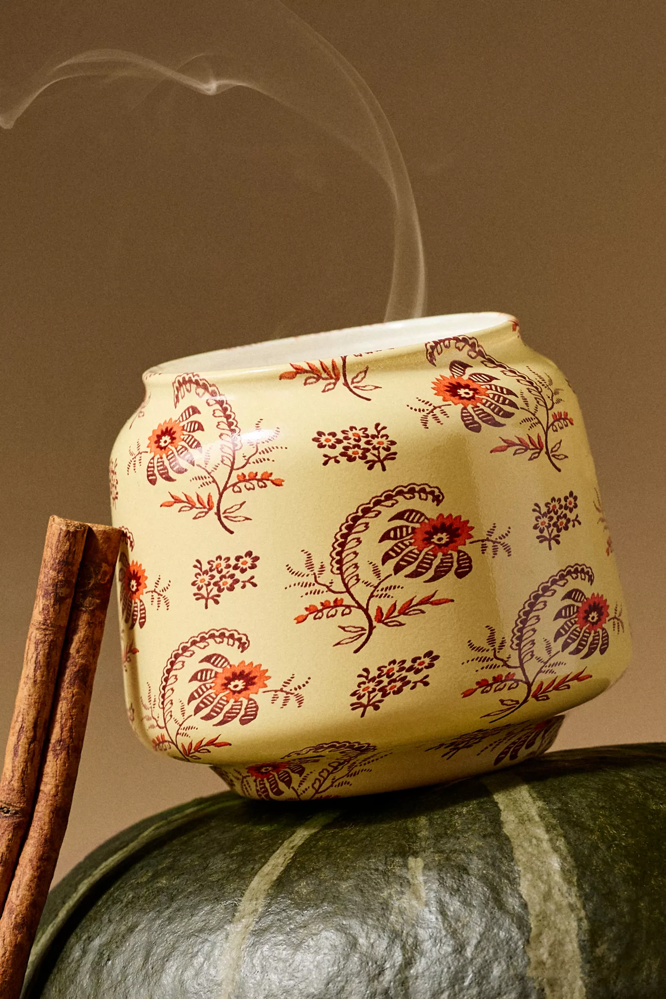 Printed Mini Gather Candle by Anthropologie: Amber Pumpkin & Spice