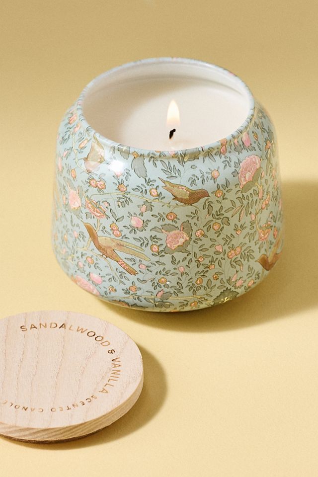 Printed Mini Gather Candle by Anthropologie: Woody Sandalwood & Vanilla #2
