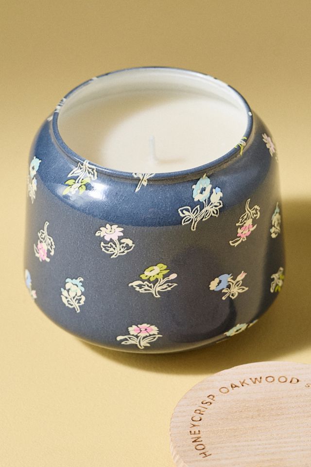 Printed Mini Gather Candle by Anthropologie: Fruity Honeycrisp & Oakwood #2