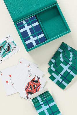 Anthropologie Double Playing Cards