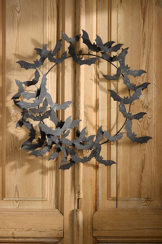 Bat Swarm Iron Wreath #1